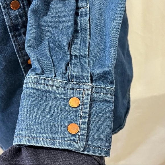Vintage Calvin Klein Jeans Denim Button Up - Picture 5 of 13